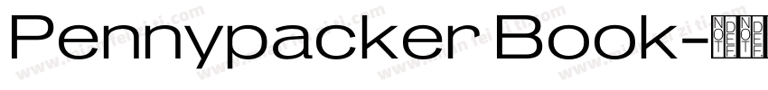Pennypacker Book字体转换